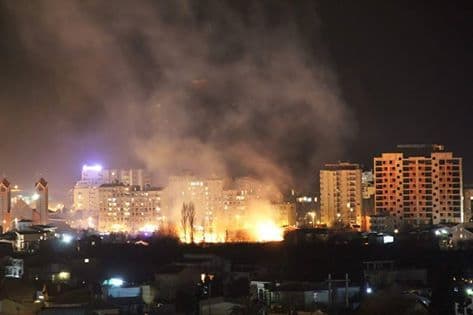 VIDEO: Veliki požar u centru Bara VIDEO: Veliki požar u centru Bara