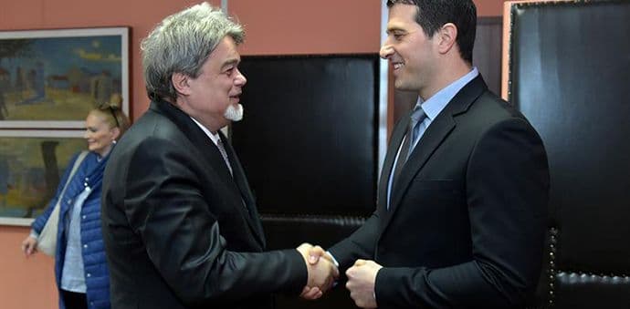 Janović u Baru: Podrška svim školama za podizanje fizičke kulture na viši nivo Janović u Baru: Podrška svim školama za podizanje fizičke kulture na viši nivo