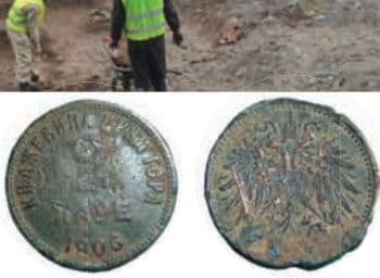 Pronađen stari novac i dio nošnje u istraživanjima ispred Gradskog stadiona Pronađen stari novac i dio nošnje u istraživanjima ispred Gradskog stadiona