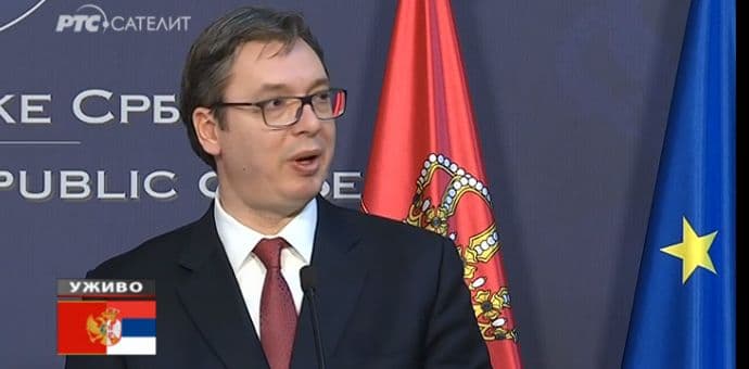 VUČIĆ: Srbi nijesu manjina u Crnoj Gori, napravio sam lapsus VUČIĆ: Srbi nijesu manjina u Crnoj Gori, napravio sam lapsus