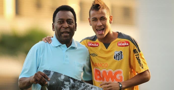 Pele: Nejmar je bolji od Ronalda Pele: Nejmar je bolji od Ronalda
