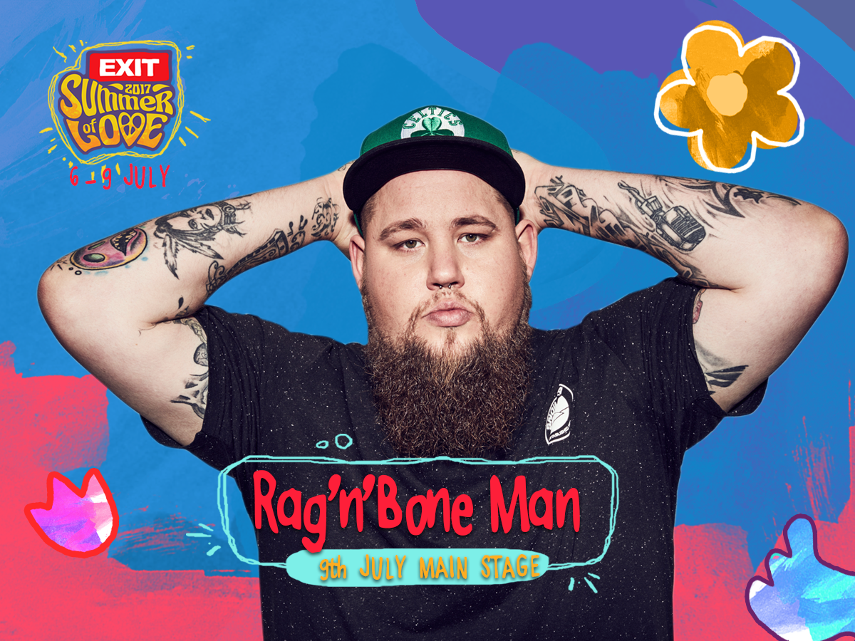 Rag'n'Bone Man na glavnoj bini Exita! Rag'n'Bone Man na glavnoj bini Exita!
