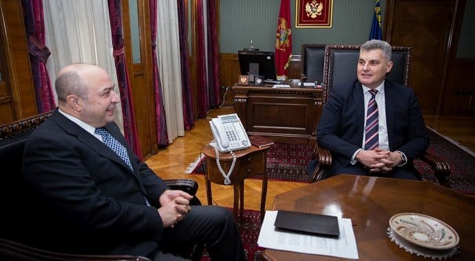 Predsjednik Skupštine sa ambasadorima Azerbejdžana i Maroka Predsjednik Skupštine sa ambasadorima Azerbejdžana i Maroka