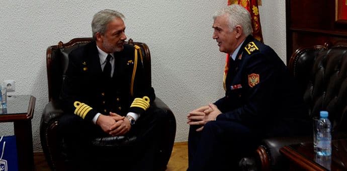 Jokić - Karampelas: Najrazvijenija saradnja u oblasti školovanja crnogorskih kadeta Jokić - Karampelas: Najrazvijenija saradnja u oblasti školovanja crnogorskih kadeta