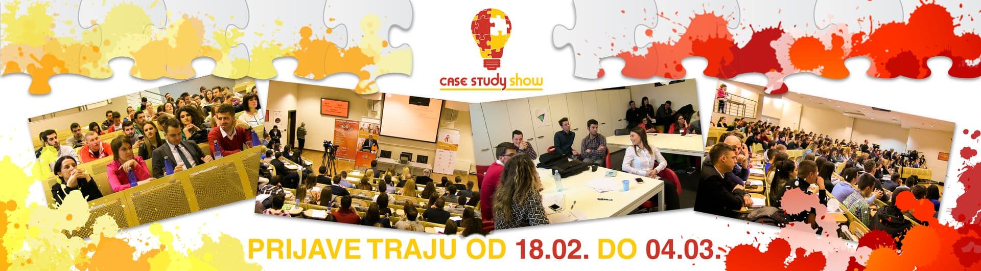 Prijave za "Case Study Show 2017" od 18. februara Prijave za "Case Study Show 2017" od 18. februara