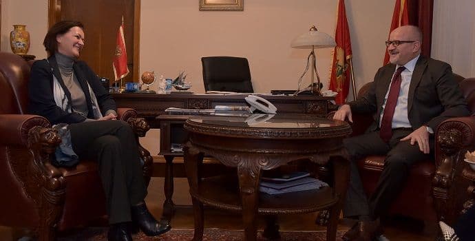 Darmanović- Ajhorst: Crna Gora dobar primjer za region Darmanović- Ajhorst: Crna Gora dobar primjer za region