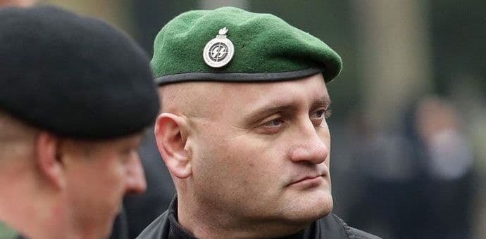 Nacističke oznake na beretkama demonstranata u Hrvatskoj Nacističke oznake na beretkama demonstranata u Hrvatskoj