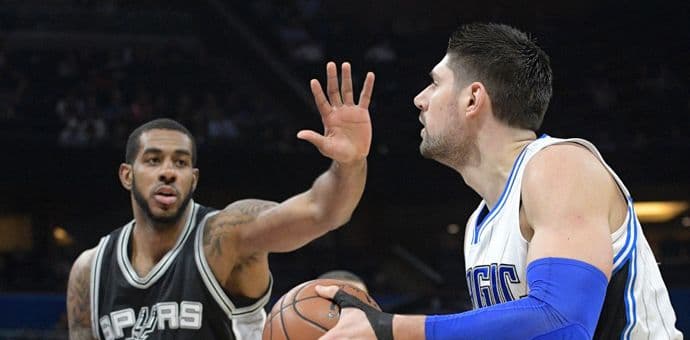 Sparsi deklasirali Orlando, dabl-dabl Vučevića Sparsi deklasirali Orlando, dabl-dabl Vučevića