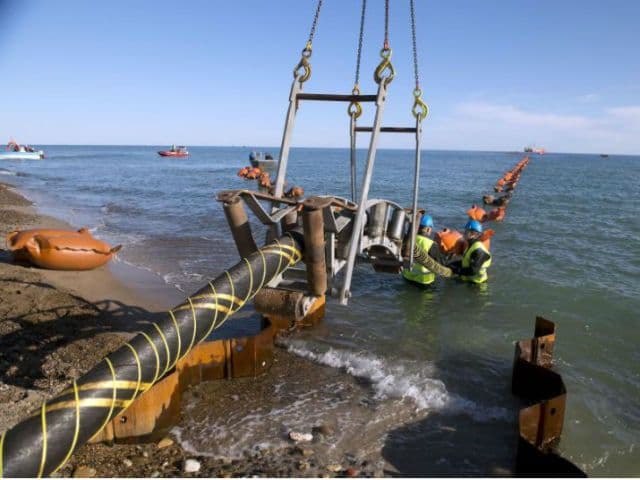 Danas se završava polaganje podmorskog kabla Danas se završava polaganje podmorskog kabla