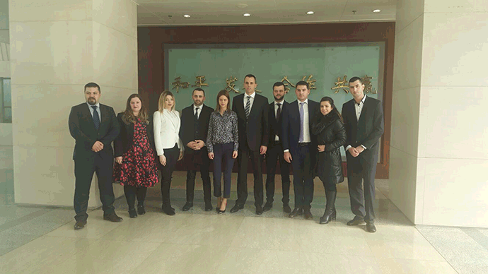 Delegacija Savjeta mladih DPS boravila u posjeti Kini Delegacija Savjeta mladih DPS boravila u posjeti Kini