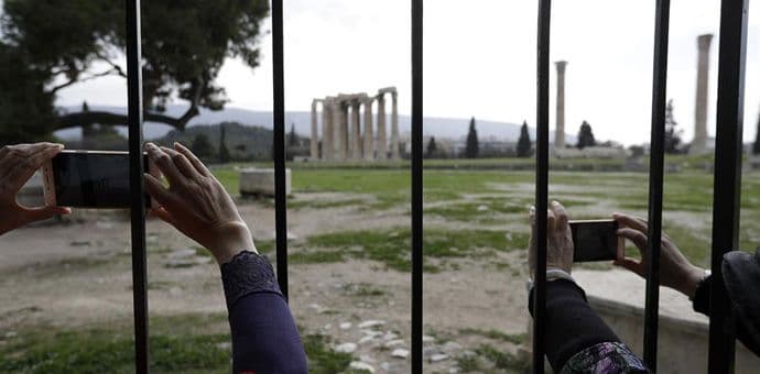 Akropolj i antički spomenici zatvoreni zbog štrajka čuvara Akropolj i antički spomenici zatvoreni zbog štrajka čuvara