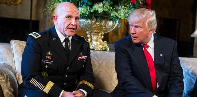General Mekmaster Trampov savjetnik umjesto Flina General Mekmaster Trampov savjetnik umjesto Flina