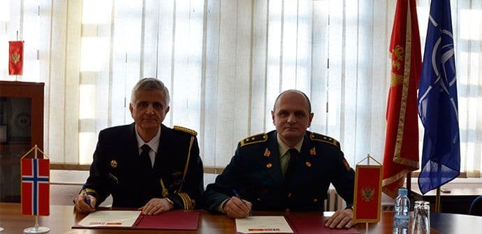 Potpisan Plan bilateralne saradnje ministarstava odbrane Crne Gore i Norveške Potpisan Plan bilateralne saradnje ministarstava odbrane Crne Gore i Norveške