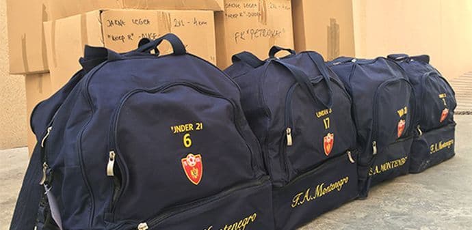 FSCG: Podijeljena oprema klubovima Telekom 1. CFL i Druge lige FSCG: Podijeljena oprema klubovima Telekom 1. CFL i Druge lige