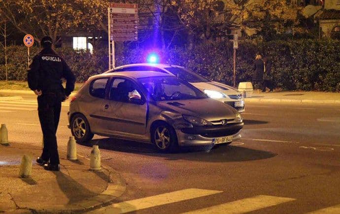 Povrijeđen pješak kod hotela „City“ Povrijeđen pješak kod hotela „City“