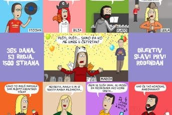 Redakcija OBJEKTIVA u stripu Redakcija OBJEKTIVA u stripu