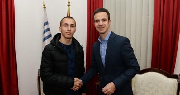 Zamjenik gradonačelnika Boris Mugoša primio Nenada Dulovića Zamjenik gradonačelnika Boris Mugoša primio Nenada Dulovića