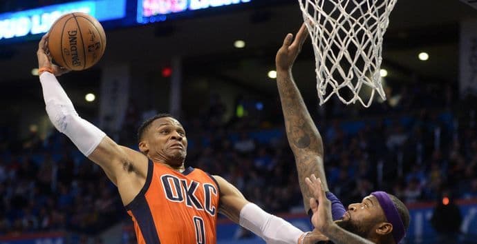 NBA: Veče Vetbruka i Jokića, poraz Voriorsa NBA: Veče Vetbruka i Jokića, poraz Voriorsa