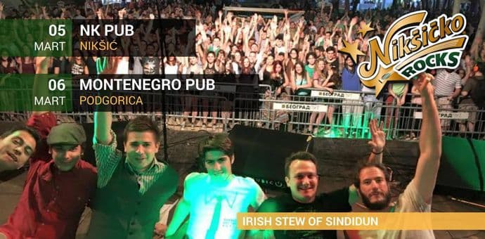 Svirke benda "Irish Stew" u Podgorici i Nikšiću Svirke benda "Irish Stew" u Podgorici i Nikšiću