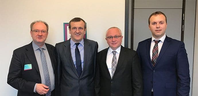 Predstavnici Bošnjačke stranke u EU parlamentu i u sjedištu NATO pakta Predstavnici Bošnjačke stranke u EU parlamentu i u sjedištu NATO pakta