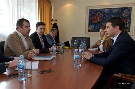 Ministar sporta Nikola Janović u posjeti opštini Budva Ministar sporta Nikola Janović u posjeti opštini Budva