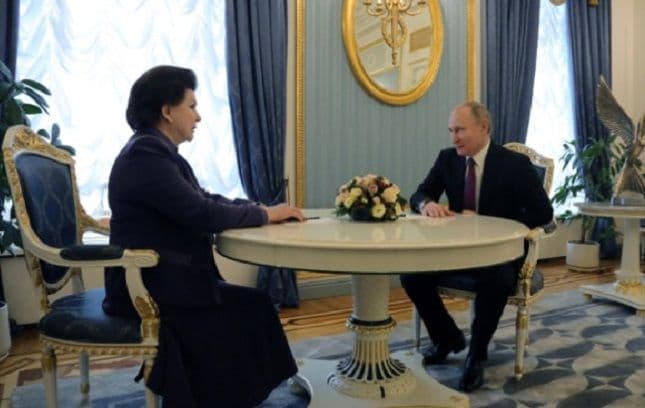 Prva žena u svemiru proslavila 80. rođendan u Putinovom društvu Prva žena u svemiru proslavila 80. rođendan u Putinovom društvu