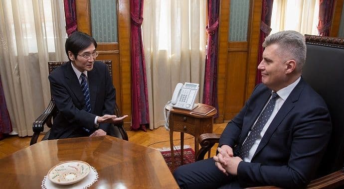 Brajović - Takahara: Intenzivirati političke kontakte na visokom nivou Brajović - Takahara: Intenzivirati političke kontakte na visokom nivou