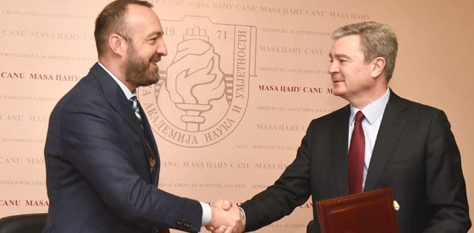 Potpisan Sporazum o saradnji CANU i Ministarstva kulture Potpisan Sporazum o saradnji CANU i Ministarstva kulture