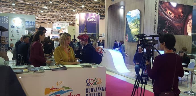 Turistička organizacija opštine Budva na sajmu turizma u Moskvi Turistička organizacija opštine Budva na sajmu turizma u Moskvi