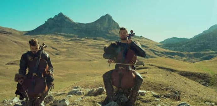 Pogledajte spot dvojca "2Cellos" sniman na Durmitoru Pogledajte spot dvojca "2Cellos" sniman na Durmitoru