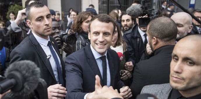 Makron vodi u anketama u odnosu na Marin le Pen Makron vodi u anketama u odnosu na Marin le Pen