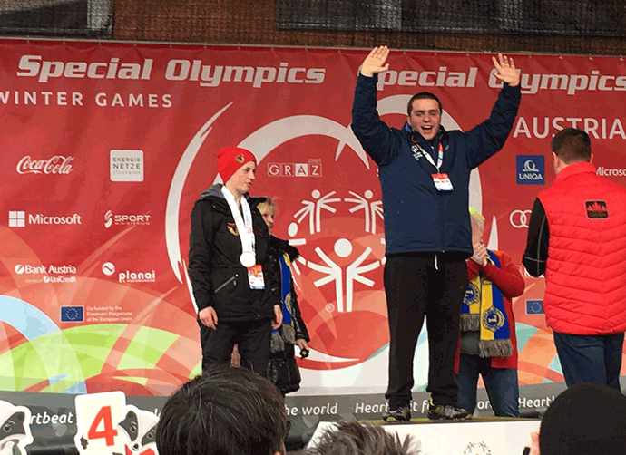 Specijalna olimpijada: Valentini Rakonjac srebro u super veleslalomu Specijalna olimpijada: Valentini Rakonjac srebro u super veleslalomu