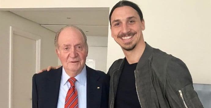Ovo može samo Zlatan: Upoznao bivšeg španskog kralja i oduševio komentarom Ovo može samo Zlatan: Upoznao bivšeg španskog kralja i oduševio komentarom