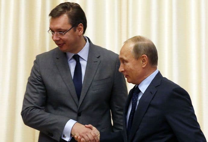 Vučić danas u Moskvi sa Putinom Vučić danas u Moskvi sa Putinom