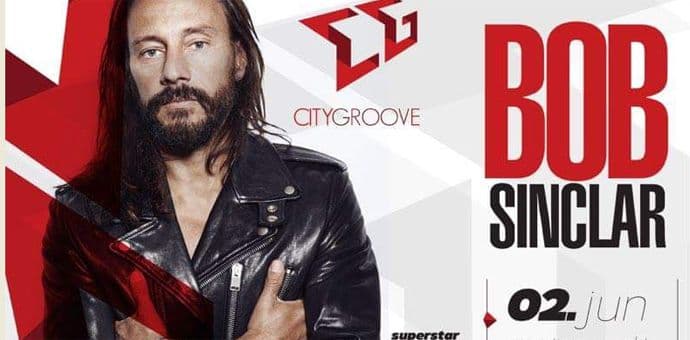 Bob Sinclar otvara City Groove! Bob Sinclar otvara City Groove!