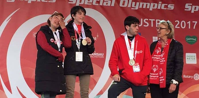 Valentini zlato, Ivanu bronza na Specijalnoj Olimpijadi Valentini zlato, Ivanu bronza na Specijalnoj Olimpijadi