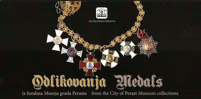 Vrijedna odlikovanja na izložbi u Muzeju grada Perasta Vrijedna odlikovanja na izložbi u Muzeju grada Perasta