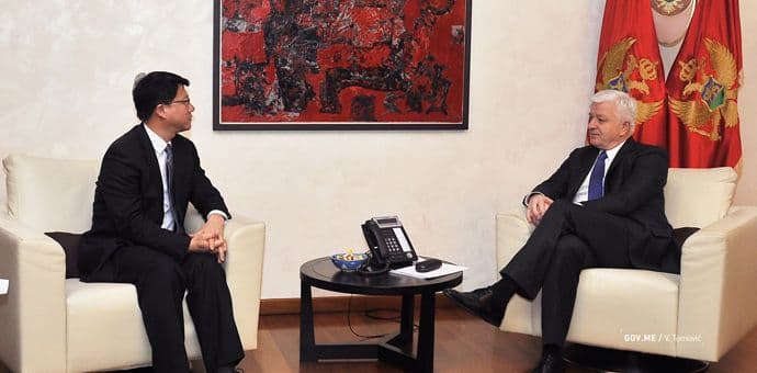 Marković: Saradnja Crne Gore i Kine ide uzlaznom putanjom Marković: Saradnja Crne Gore i Kine ide uzlaznom putanjom