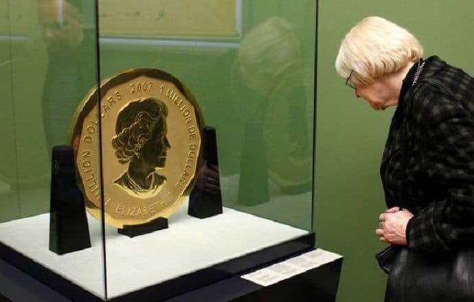 Berlin: Ukraden zlatnik od 100 kilograma Berlin: Ukraden zlatnik od 100 kilograma