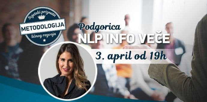 Besplatno NLP Info veče u Podgorici i Tivtu Besplatno NLP Info veče u Podgorici i Tivtu