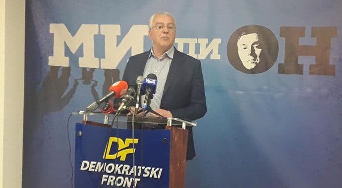 Mandić: Planirana likvidacija funkcionera DF-a Mandić: Planirana likvidacija funkcionera DF-a