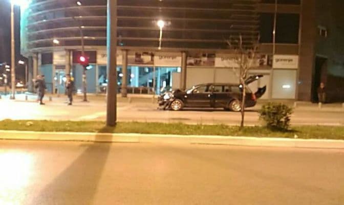 Podgorica: Udes kod "Palade" Podgorica: Udes kod "Palade"