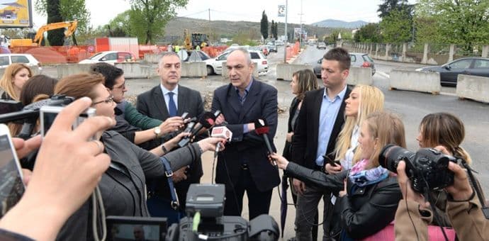 Kružni tok će graditi uveče Kružni tok će graditi uveče