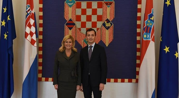 Bošković - Kitarović: Visok nivo saradnje Crne Gore i Hrvatske Bošković - Kitarović: Visok nivo saradnje Crne Gore i Hrvatske