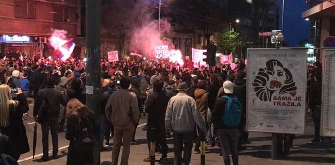 I četvrti dan protestnih šetnji prošao bez incidenata I četvrti dan protestnih šetnji prošao bez incidenata