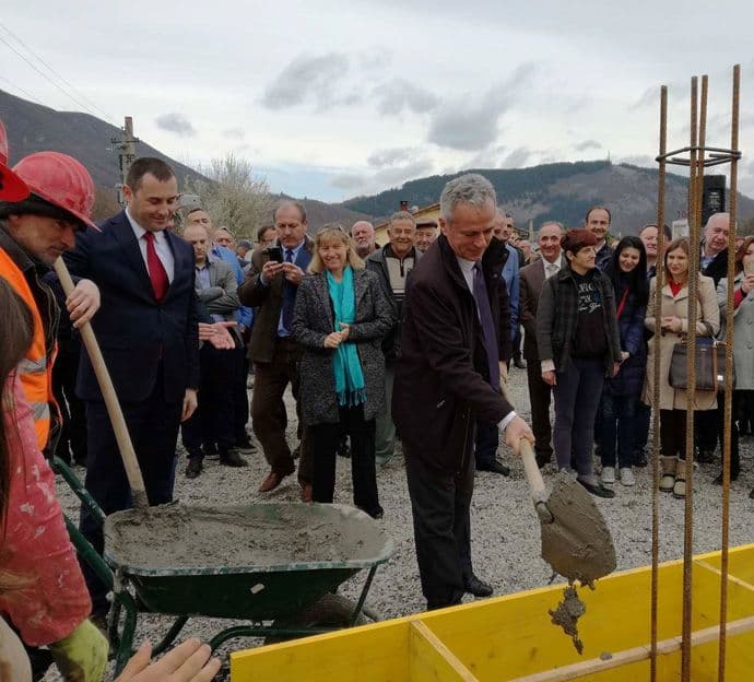 Berane: Postavljen kamen temeljac za gradnju zgrade za izbjeglice Berane: Postavljen kamen temeljac za gradnju zgrade za izbjeglice