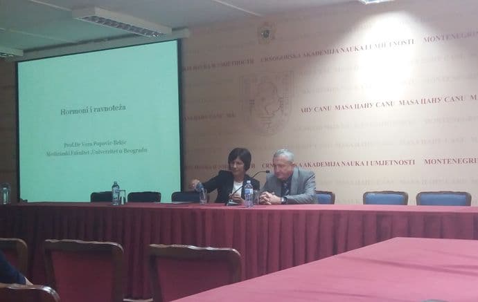 Prof. dr Vera Popović Brkić u CANU: Komunikacija između mozga i tijela Prof. dr Vera Popović Brkić u CANU: Komunikacija između mozga i tijela