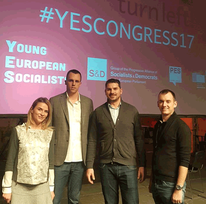 Savjet mladih DPS-a primljen u članstvo organizacije YES Savjet mladih DPS-a primljen u članstvo organizacije YES