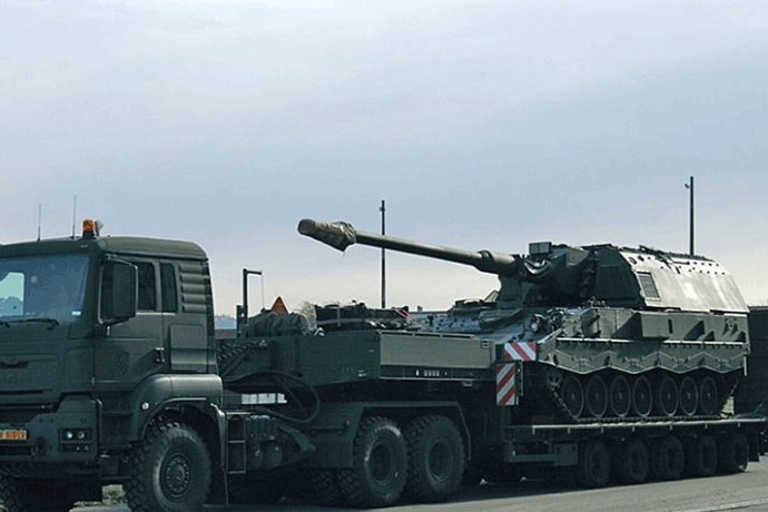 Hrvatska dobila remontovane njemačke haubice Hrvatska dobila remontovane njemačke haubice