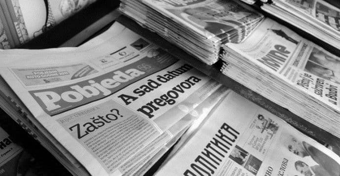Bez naplate autorskih prava novine će teško opstati Bez naplate autorskih prava novine će teško opstati